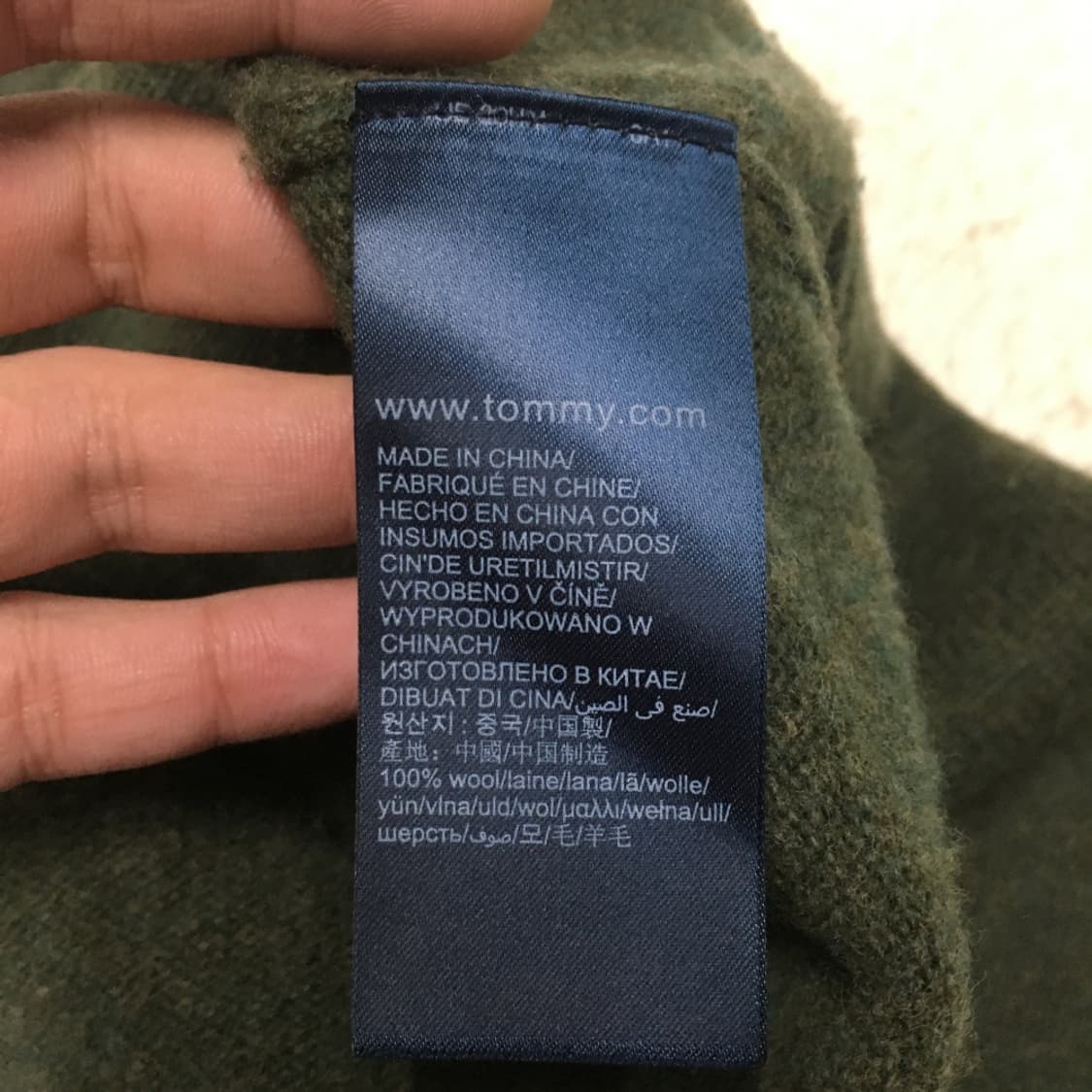 타미 라운드넥니트 CC09 상품이미지4