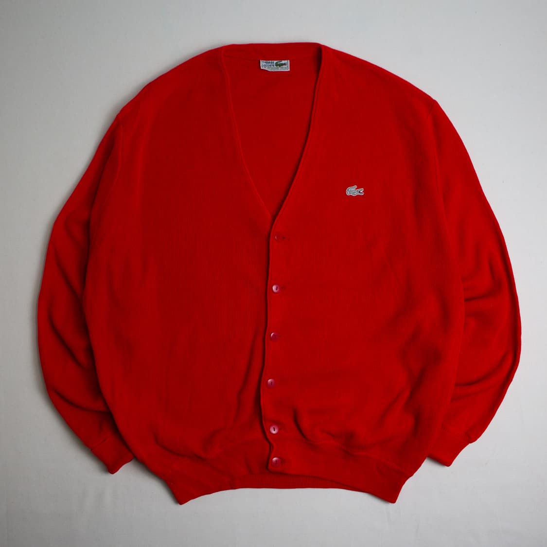 70s Chemise 라코스테 아크릴 가디건 상품이미지1