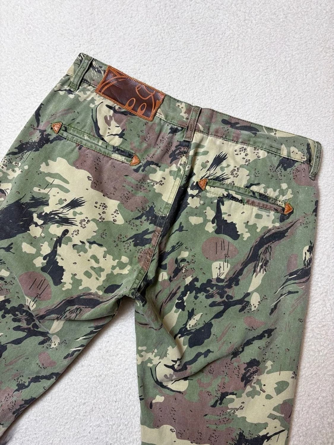 더 헌드레드 The Hundreds 스트레이트 카모 코튼팬츠 PN6603 상품이미지5