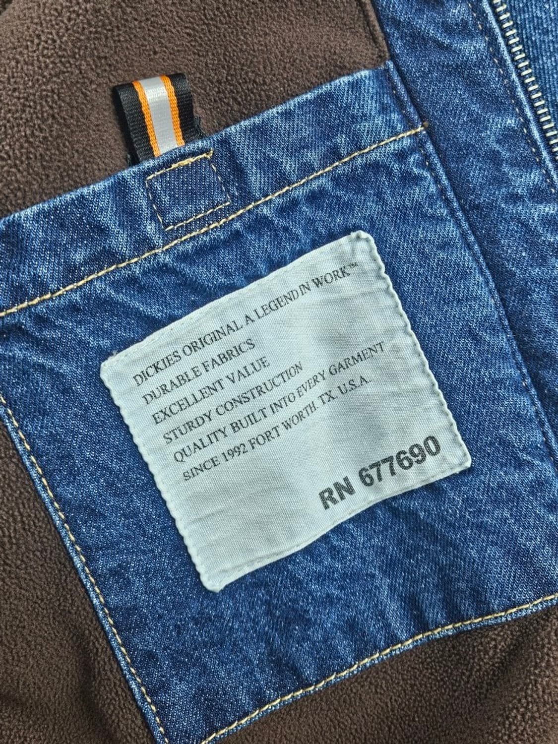 디키즈 코듀로이카라 멀티포켓 데님 초어자켓 ( M ) / 11066 상품이미지8