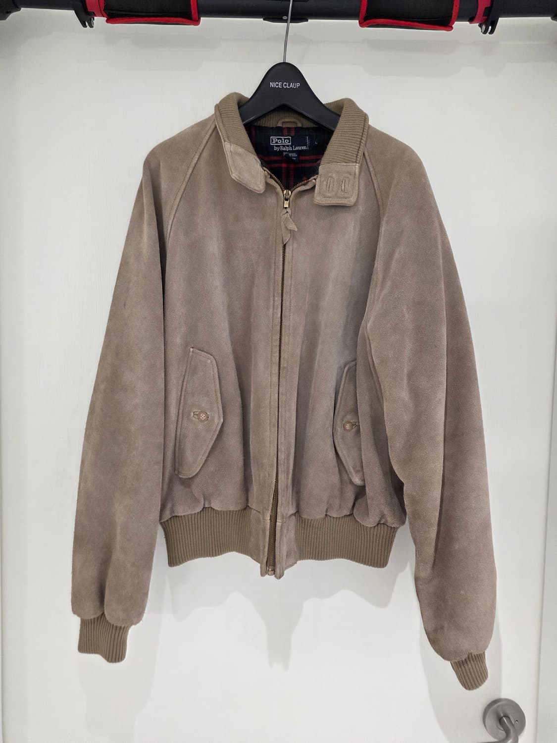 폴로 스웨이드 바라쿠타 헤링턴 자켓 상품이미지1