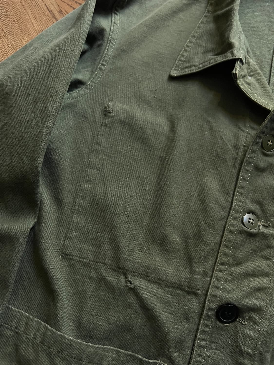 [M]60's 오리지널 프랑스군 필드 자켓 상품이미지3