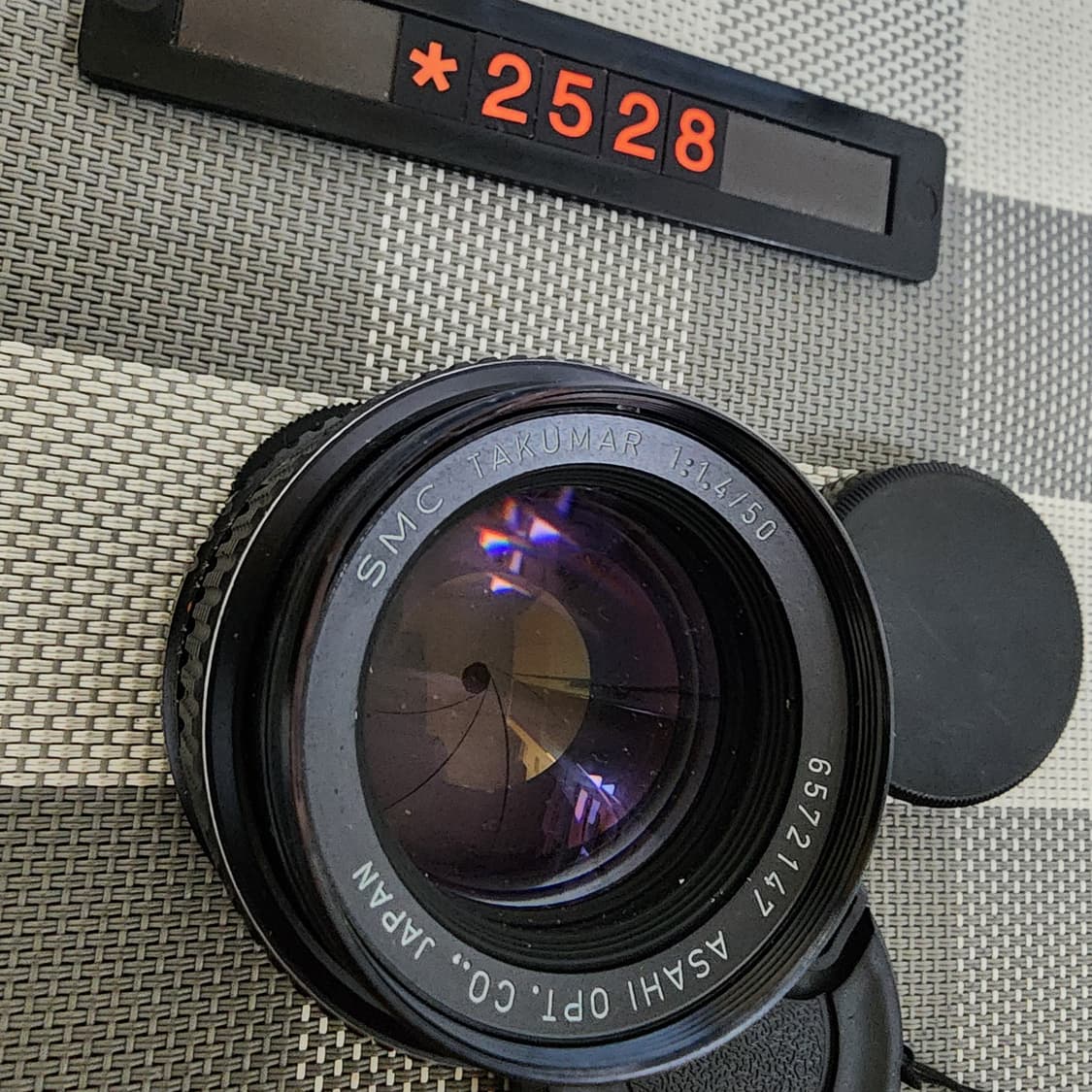 M42 마운트 타쿠마 50mm 1.4단렌즈 상품이미지2