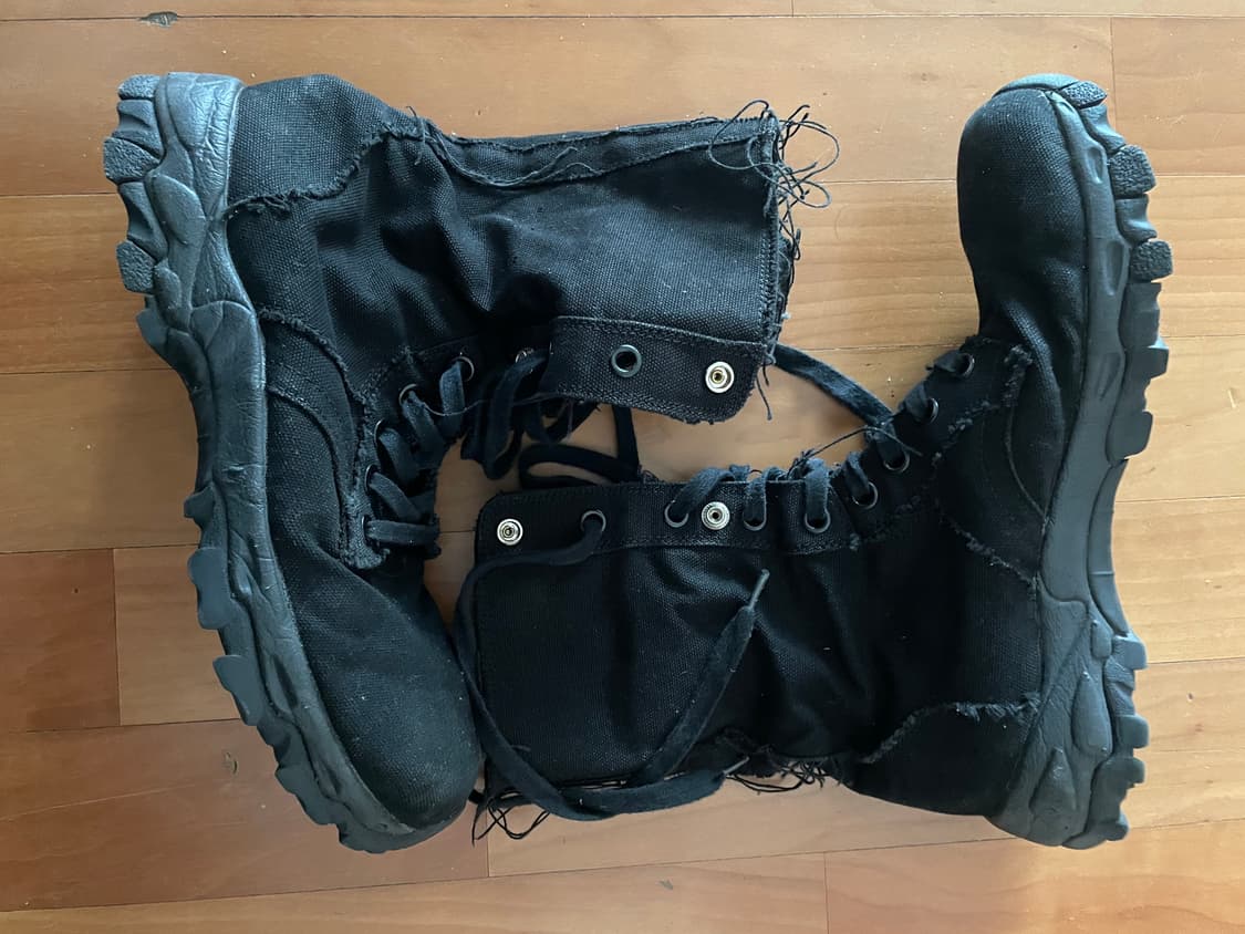 요지 야마모토 뿌르옴므 19aw 롱 부츠 4사이즈(270-280) 상품이미지3