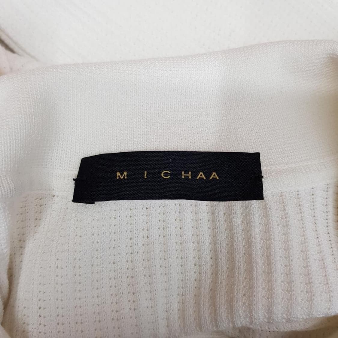 미샤 MICHAA 2021 카라 니트 가디건 91사이즈 상품이미지6