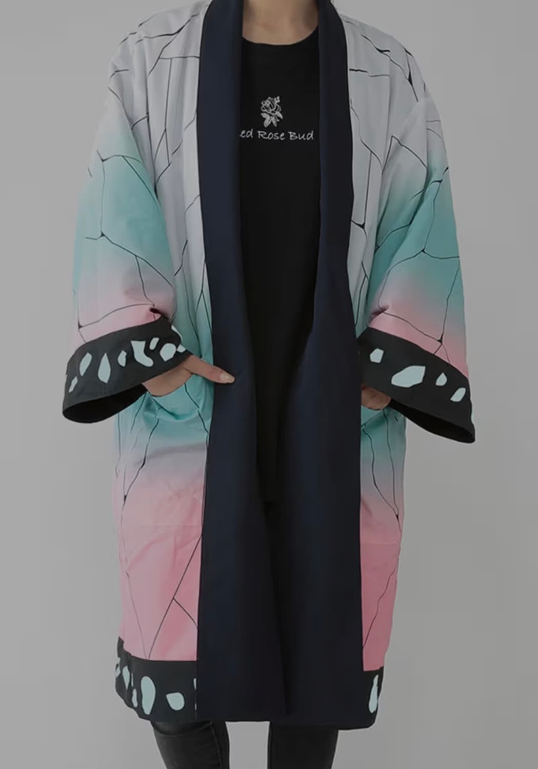 귀멸의 칼날 시노부 하오리 리버시블 가운(정품) 상품이미지1