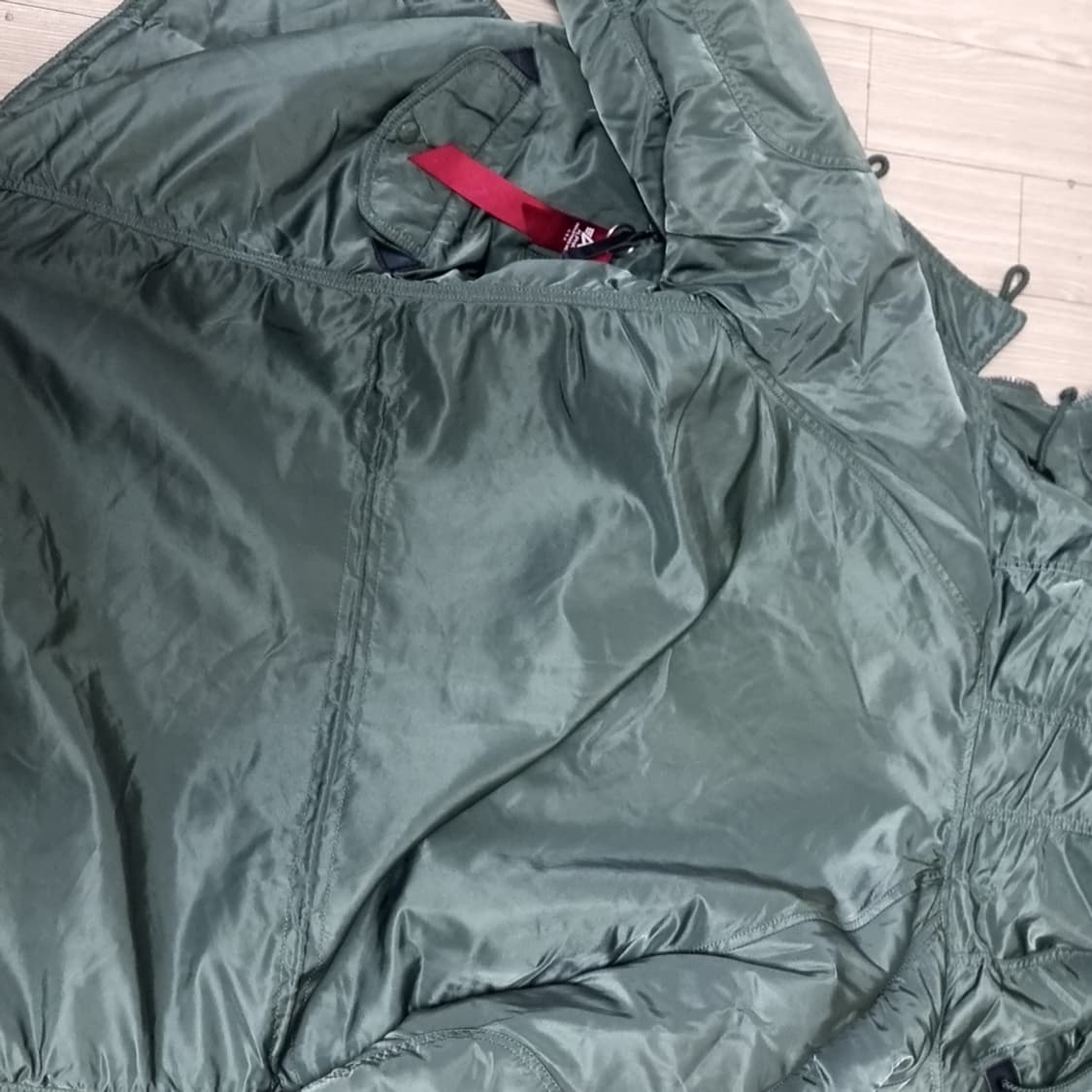 USA 알파인더스트리 N3B 패딩 야상 그린(100-105) 상품이미지7