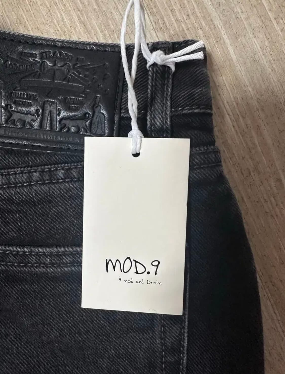 모드나인 나이트레인 데님팬츠 29 (택 안뜯음) 상품이미지4