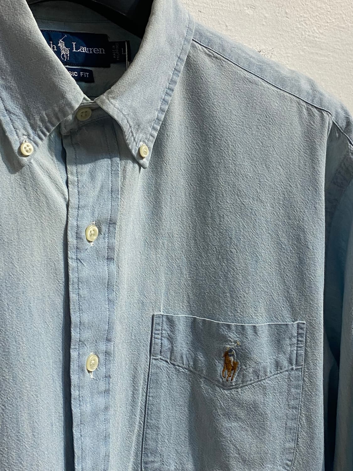 폴로 랄프로렌 클래식 핏 옥스포드 셔츠 상품이미지4