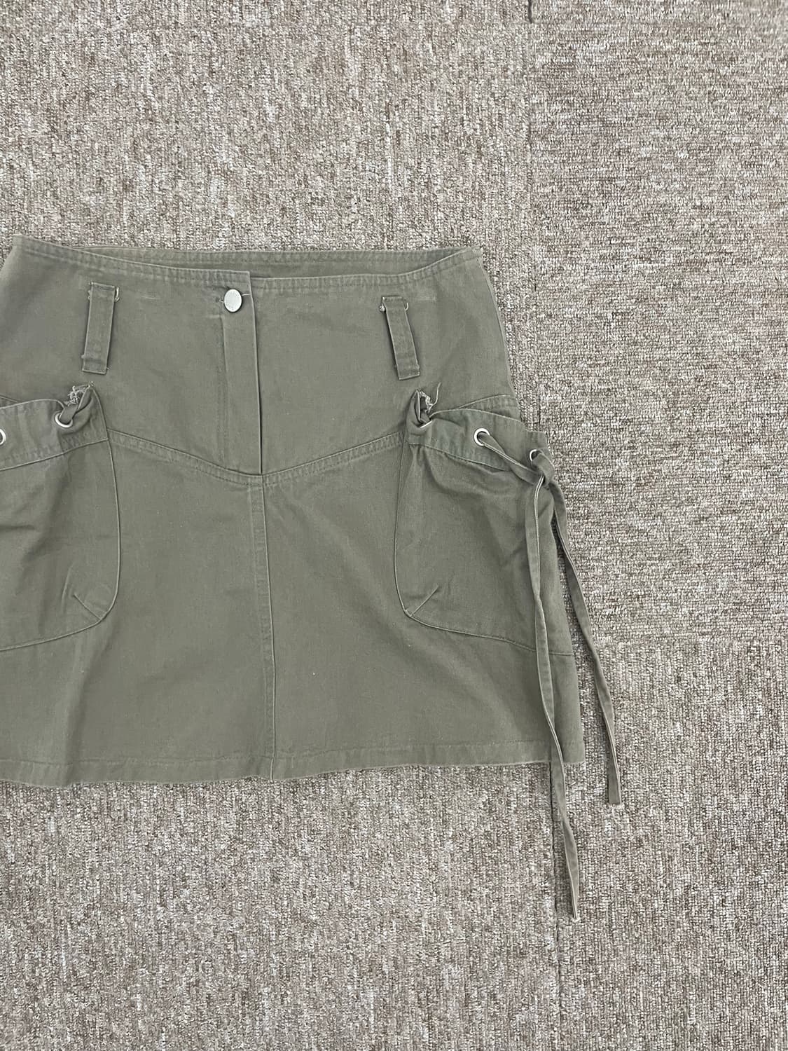 cargo Strap Details short skirt 상품이미지2