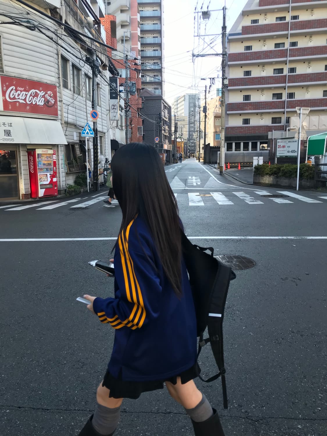 아디다스 클래식 폴로 롱 슬리브 네이비 M 상품이미지4