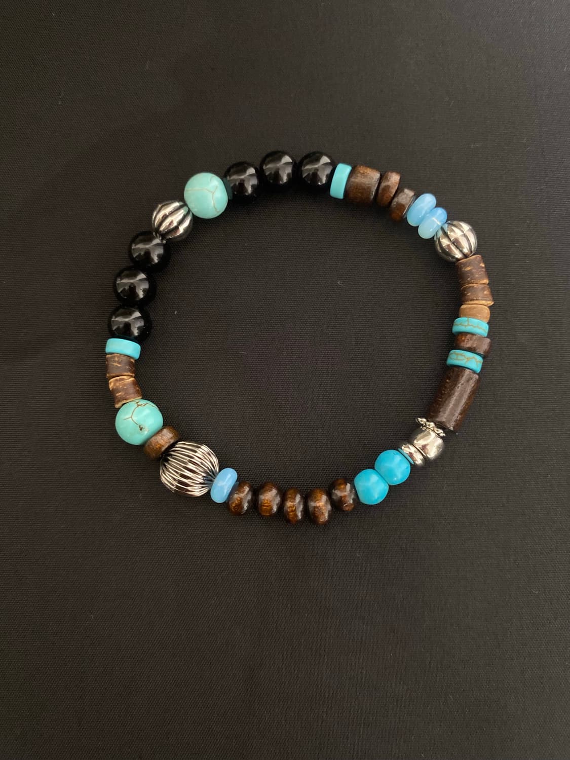 빈티지 네추럴 우드 팔찌 상품이미지1