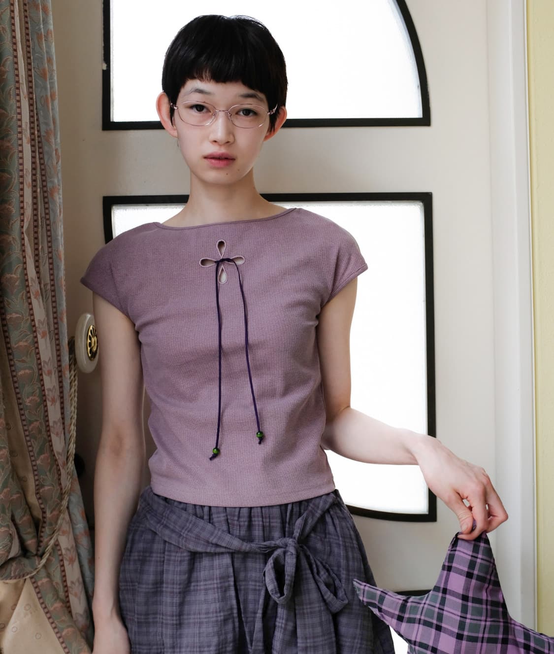 인앤양인하모니 클로버 탑 바이올렛 상품이미지2