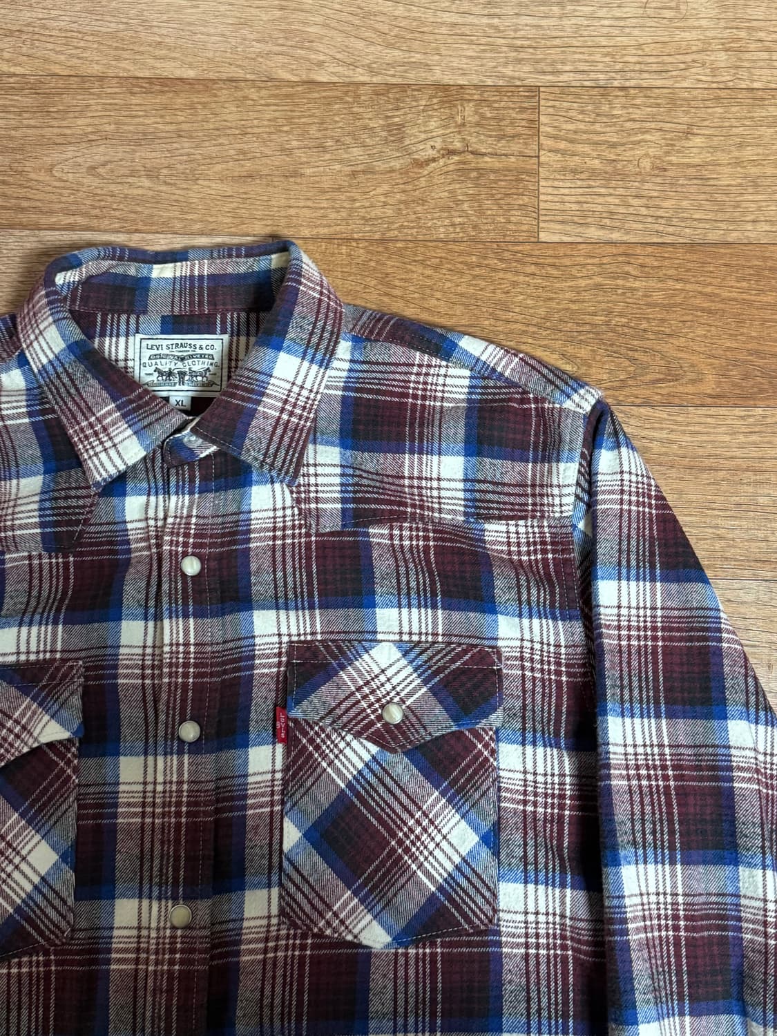 리바이스 웨스턴 셔츠(xl) 상품이미지2