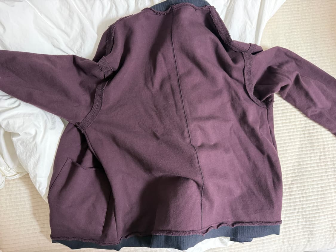 해칭룸 링거 가디건 퍼플 상품이미지4