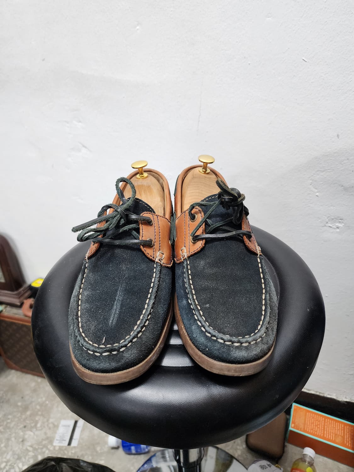 GEOX 제옥스 스웨이드 보트 슈즈 상품이미지2