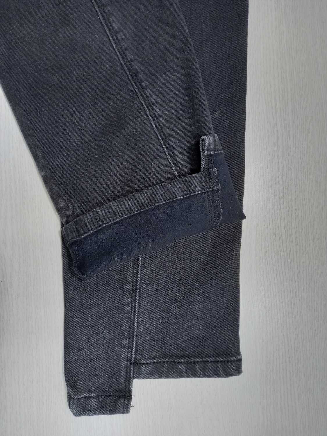 28 MindBridge  스판 테이퍼드진 블랙 28-876 상품이미지6