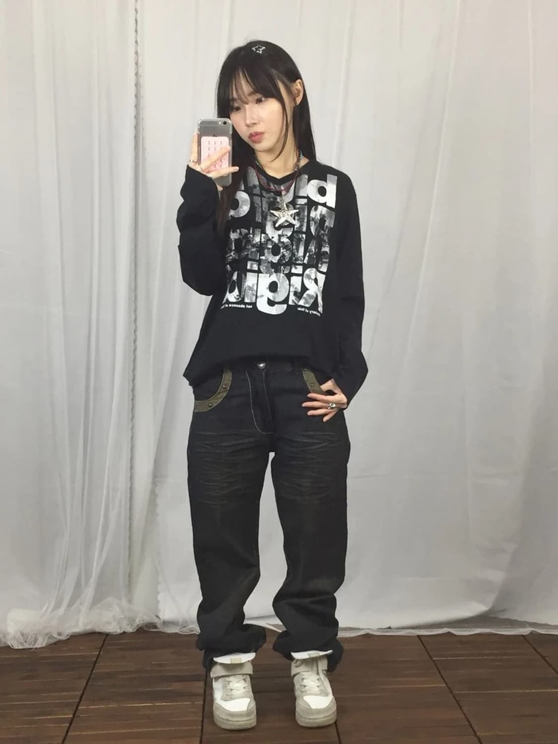 Jpn T-Graphics Rigid Long Sleeve Tee 상품이미지2