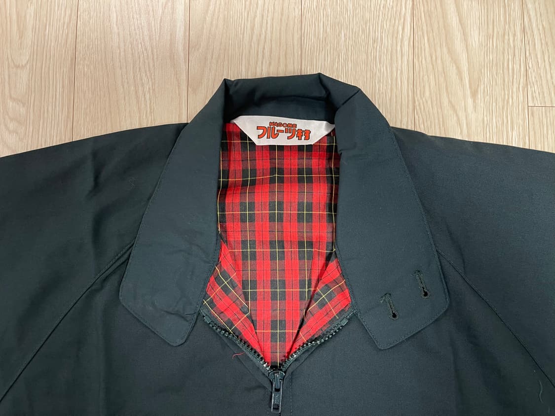 카고메 블루종 자켓 빈티지 90s 상품이미지2