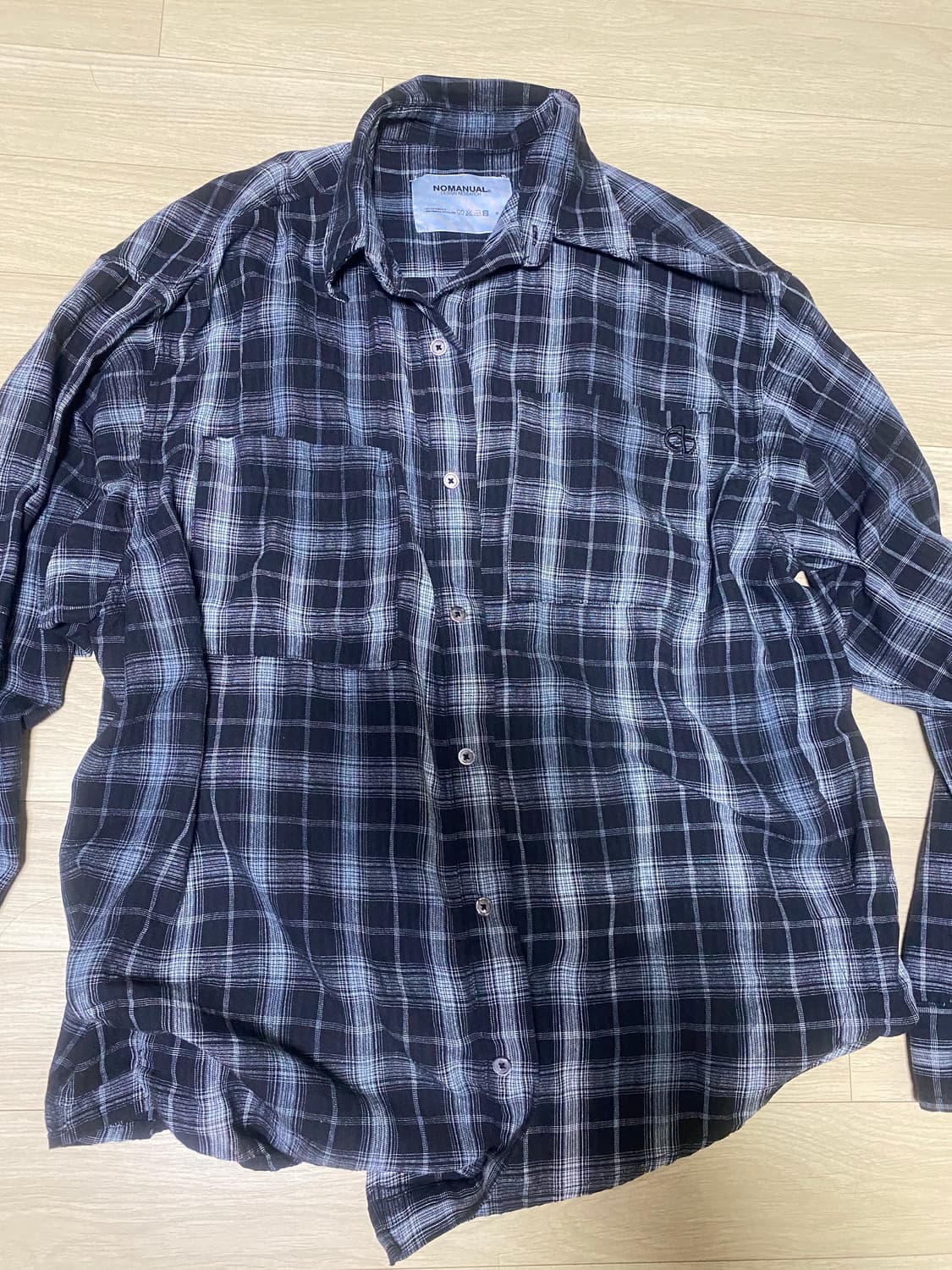 노매뉴얼 셔츠 상품이미지2