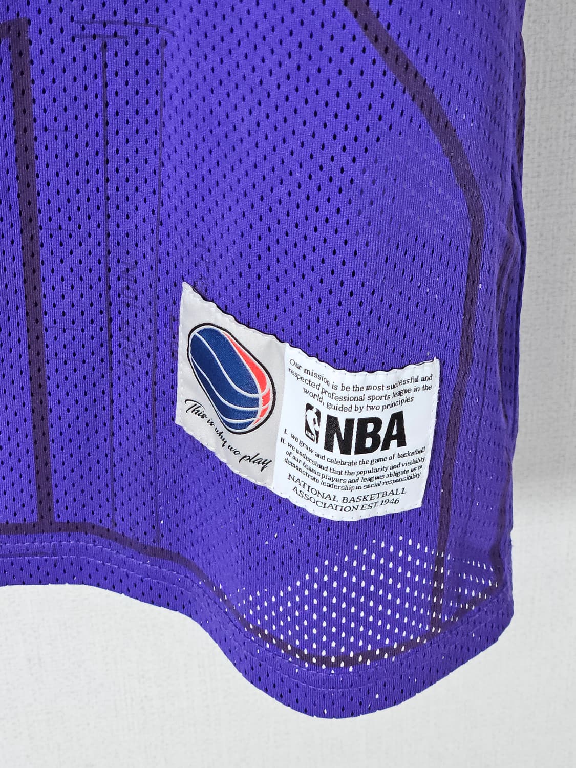 NBA 레이커스 농구져지 유지폼 기능성 조끼 M 상품이미지3