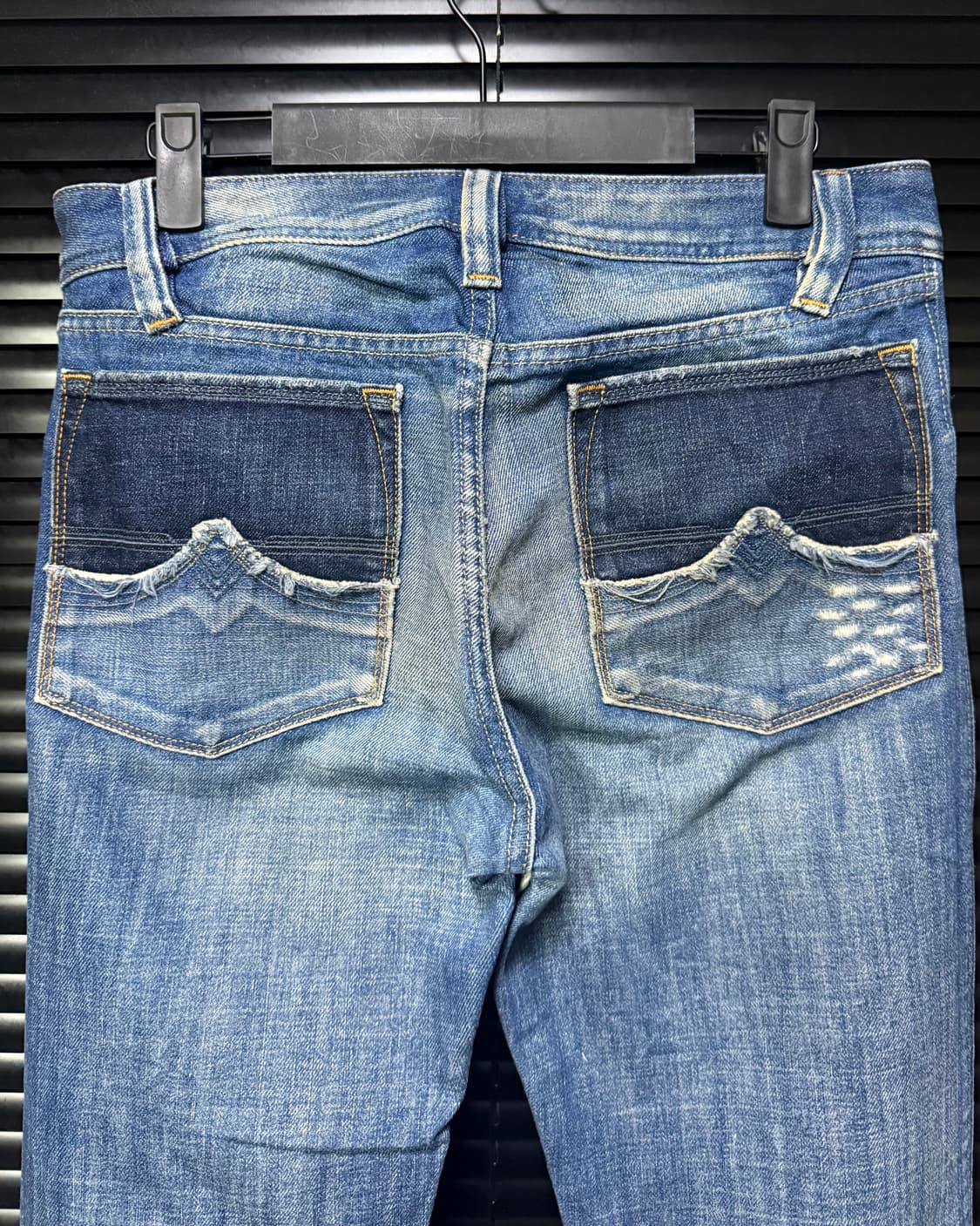 디젤 녹 워싱 부츠컷 플레어진 데님 워크 팬츠 바지 웨스턴 와이드 갸루 상품이미지5