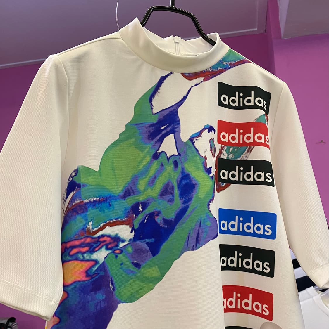 ADIDAS 아디다스 지오메트리컬 에슬레틱 드레스 상품이미지3
