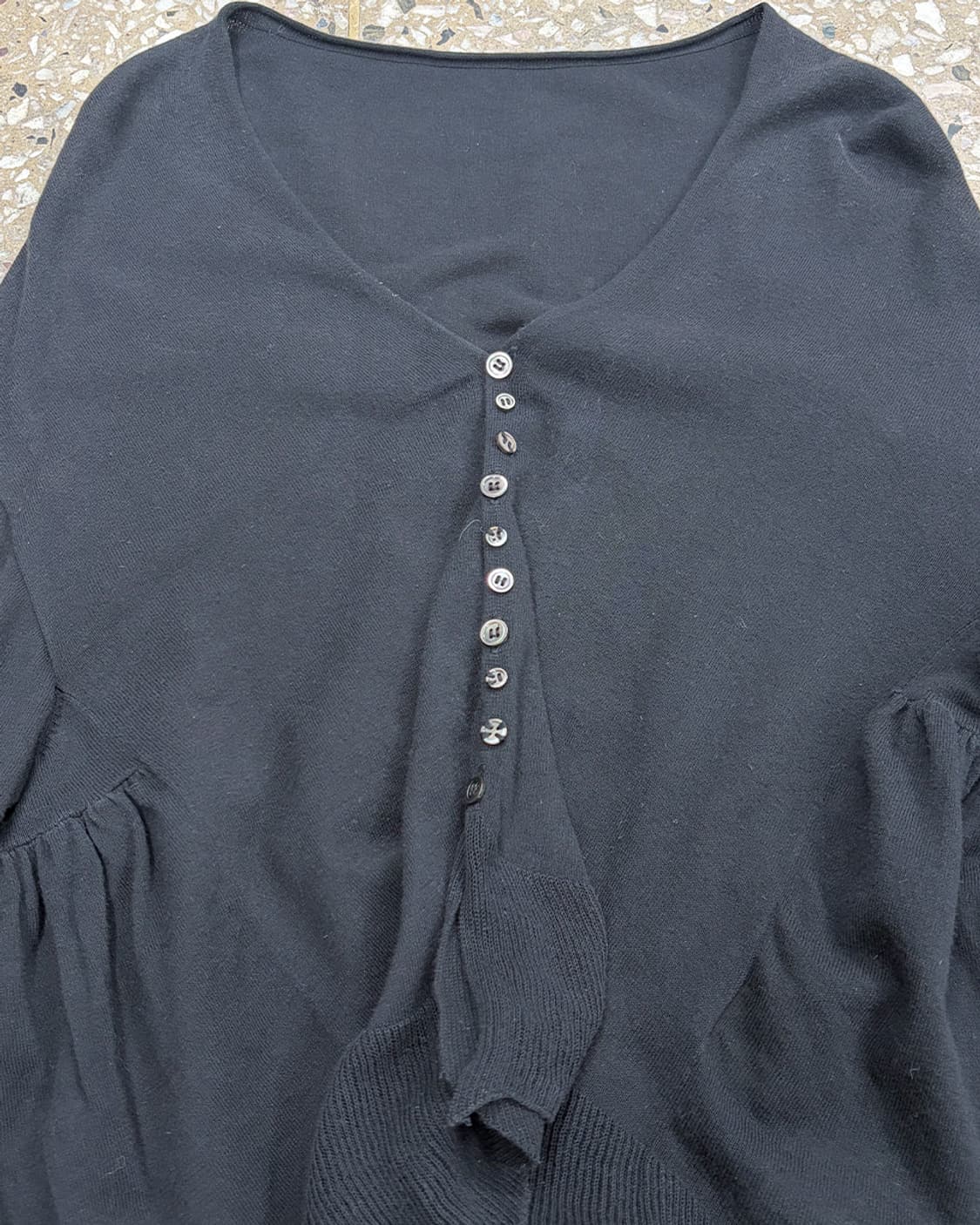 스나오 쿠와하라 페플럼 가디건 상품이미지5