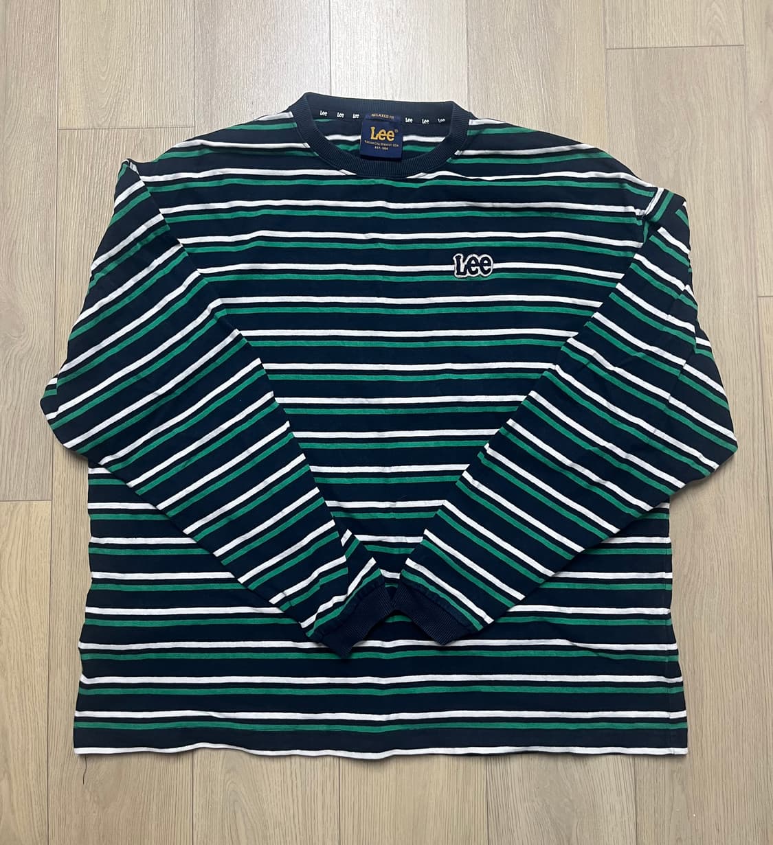 LEE 스트라이프 긴팔티 상품이미지1