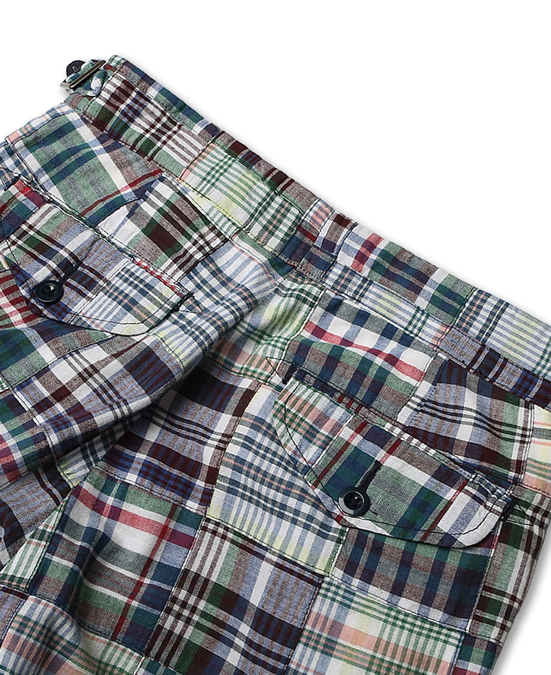 케네스 필드 [Kenneth Field] 마드라스 체크 구르카 팬츠 상품이미지5