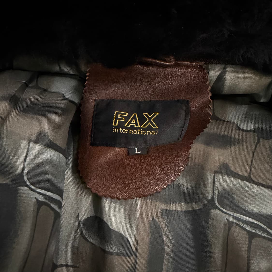 [ L ] 빈티지 G-1 양가죽 레더 가죽 자켓 상품이미지5