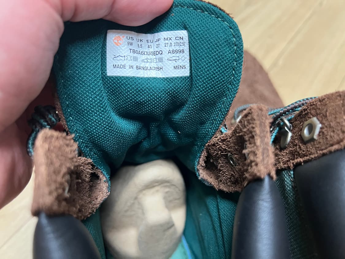 팀버랜드 x 디스이즈네버뎃 6인치 프리미엄 상품이미지5