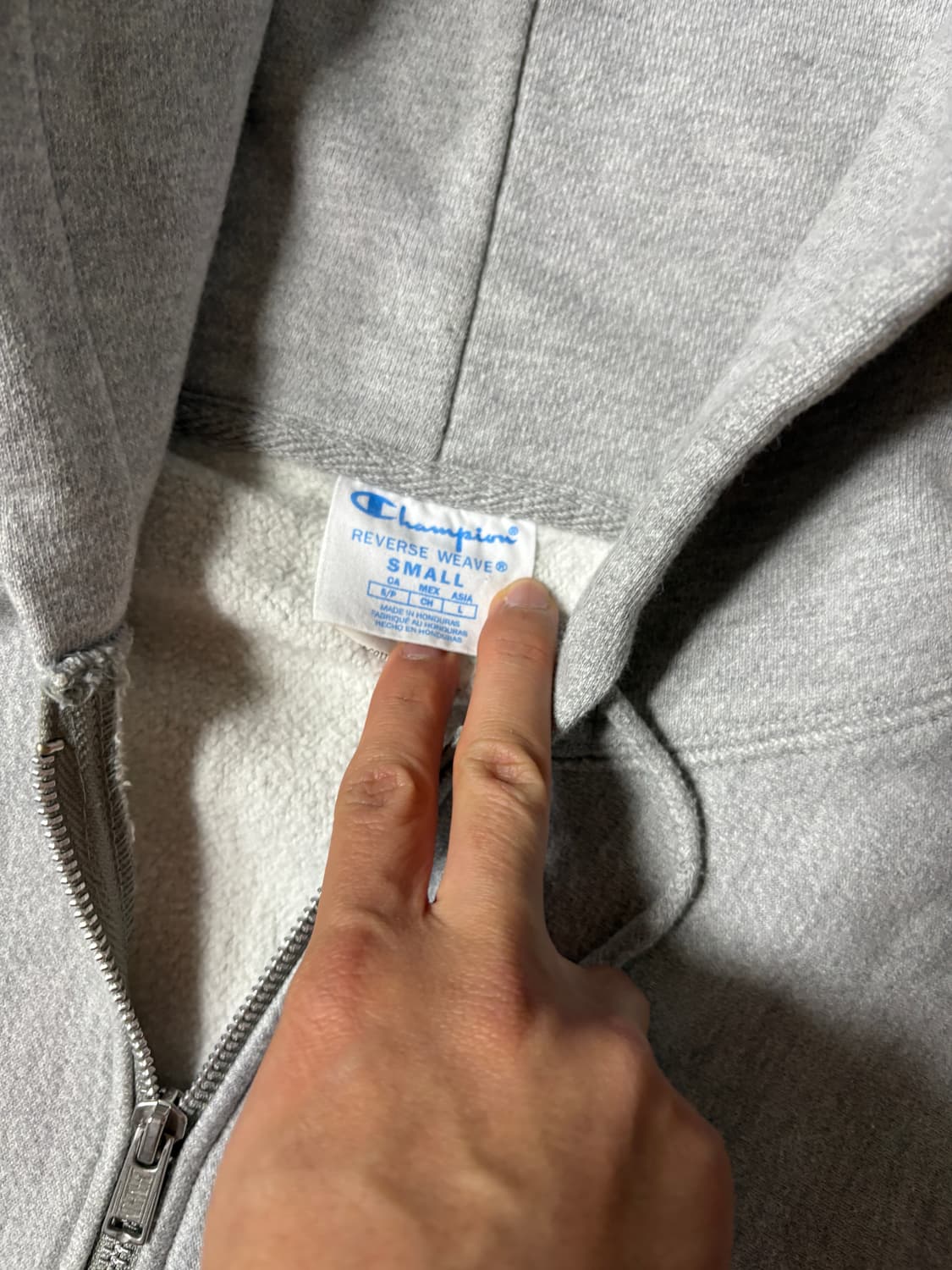 빈티지 챔피온 후드집업 러셀 M 상품이미지2