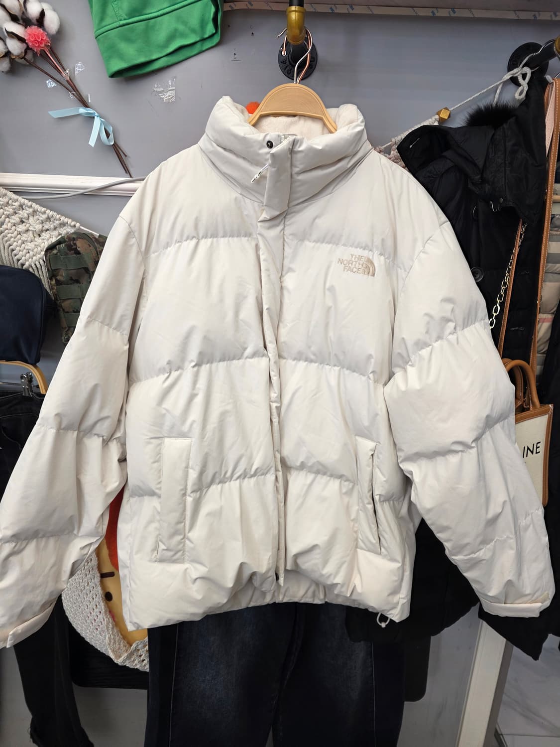 노스페이스 화이트라벨 리버턴 티볼 패딩 L 상품이미지2