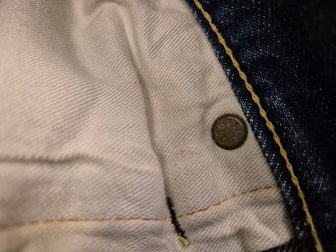 90s FIVE PENNIES 셀비지 데님 팬츠 상품이미지10