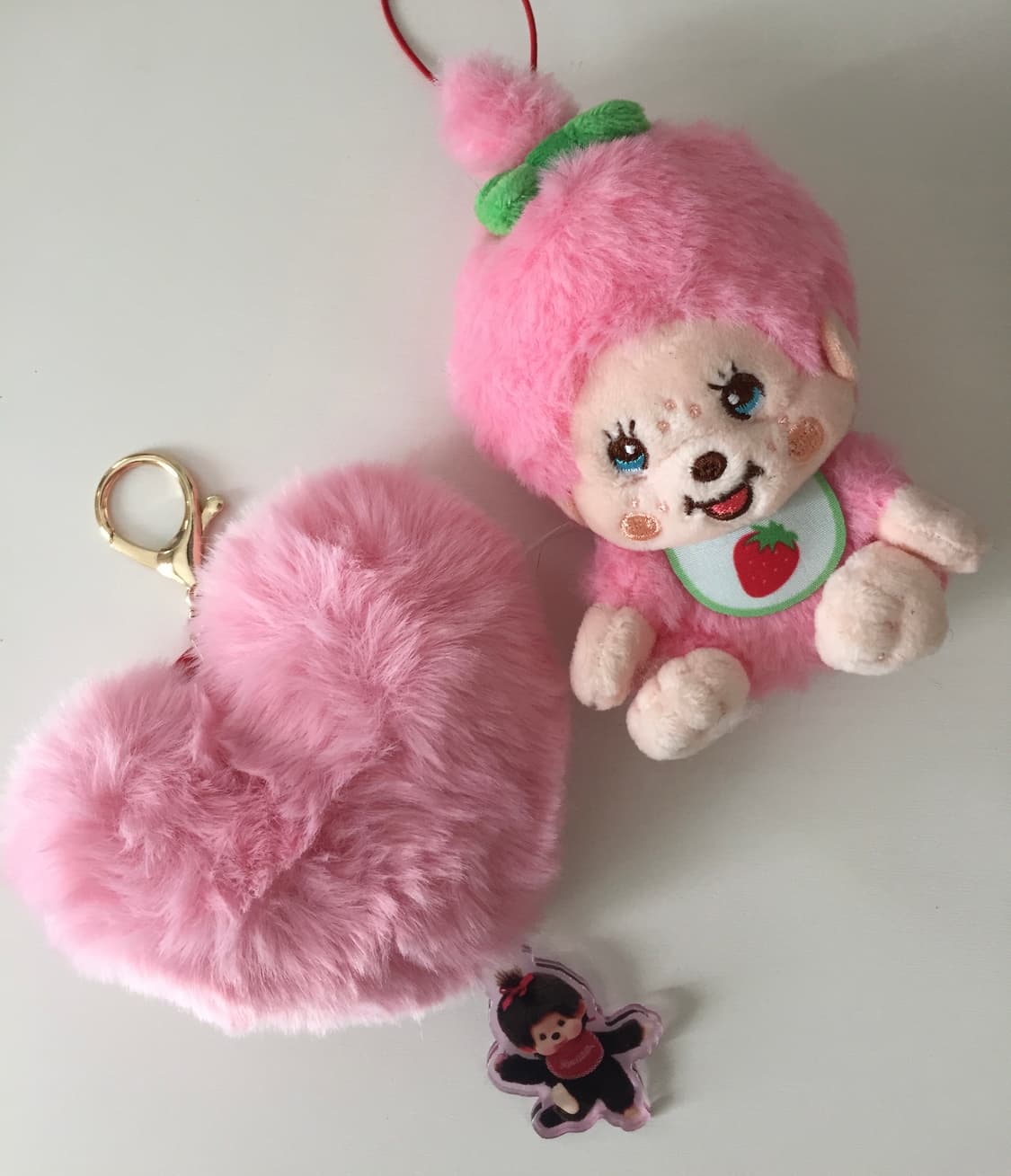 🍓 딸기 몬치치 키링 / 마스코트 인형 상품이미지3