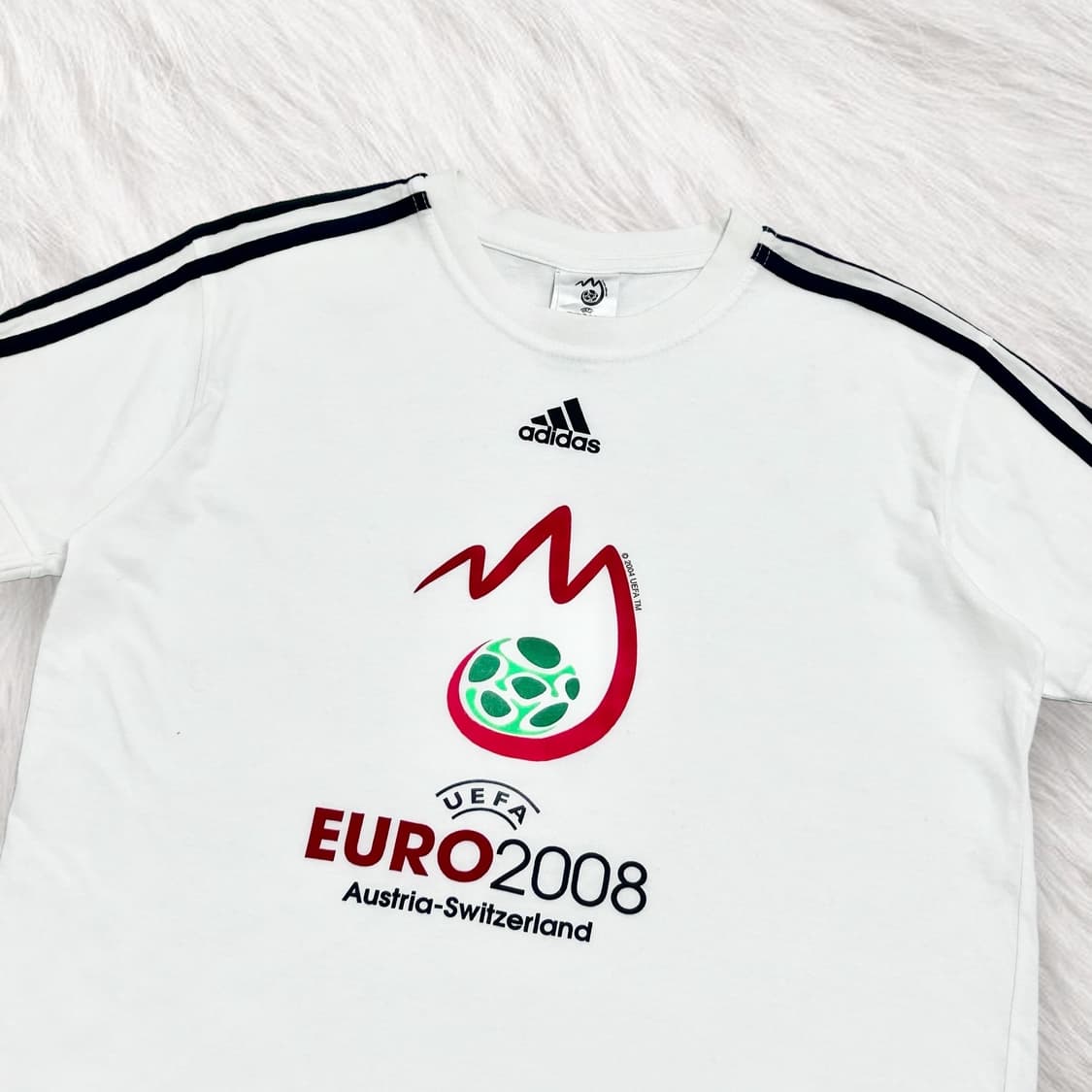 아디다스 유로2008 삼선 반팔 상품이미지5