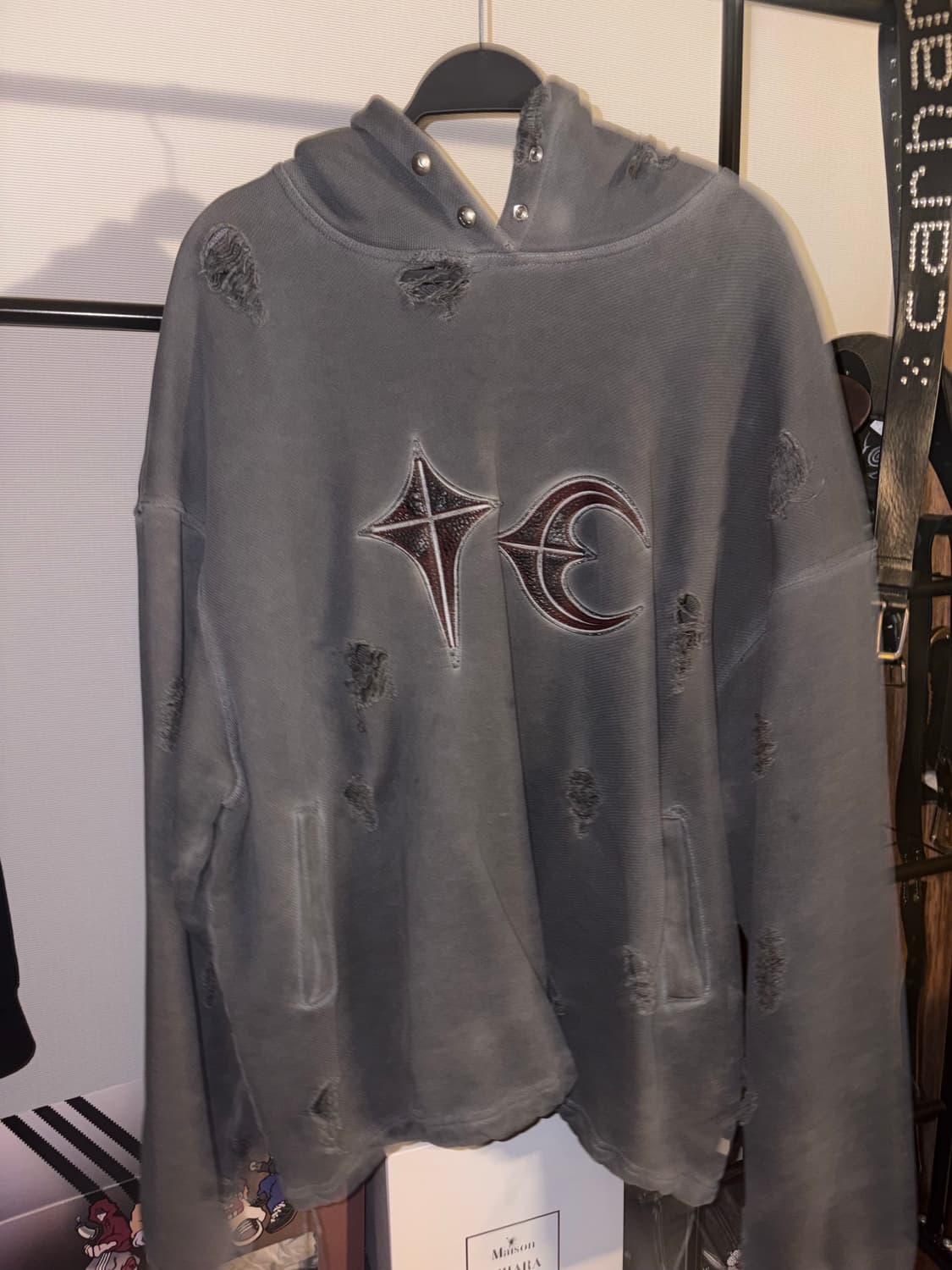 떠그클럽 락 후디  상품이미지2