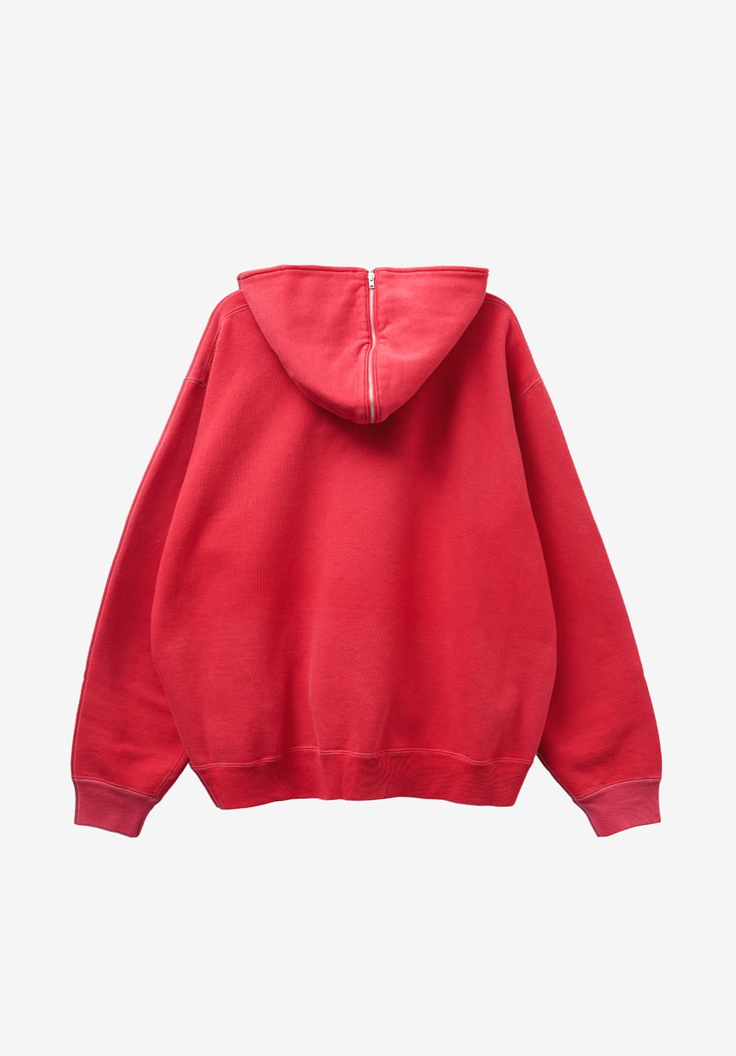 a.presse 아프레쎄 빈티지 하프집업 세일러 후드 레드 상품이미지6