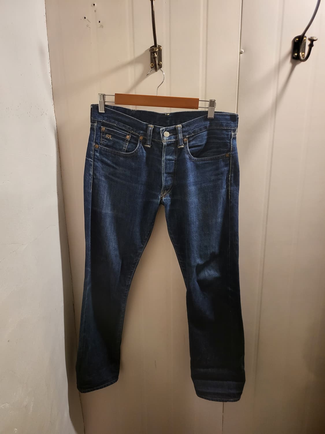 RRL 더블엘알 슬림핏  셀비지 데님 29인치 상품이미지1