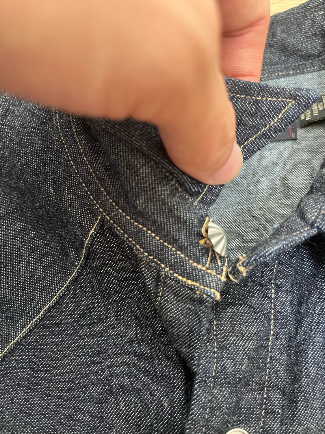 RRL 슬림핏 데님 웨스턴 셔츠(L사이즈) 상품이미지7