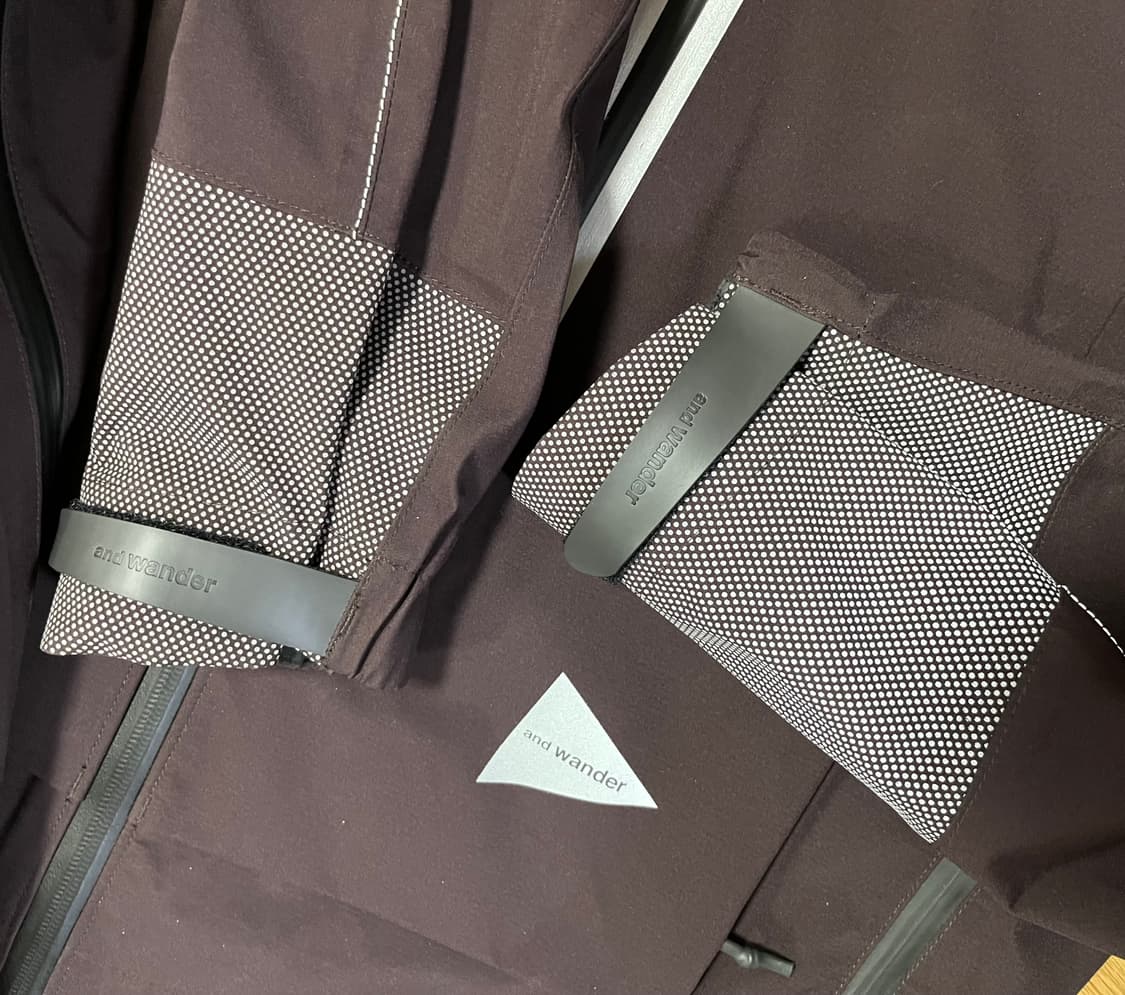 앤드원더 퍼텍스 쉴드 레인자켓  상품이미지3