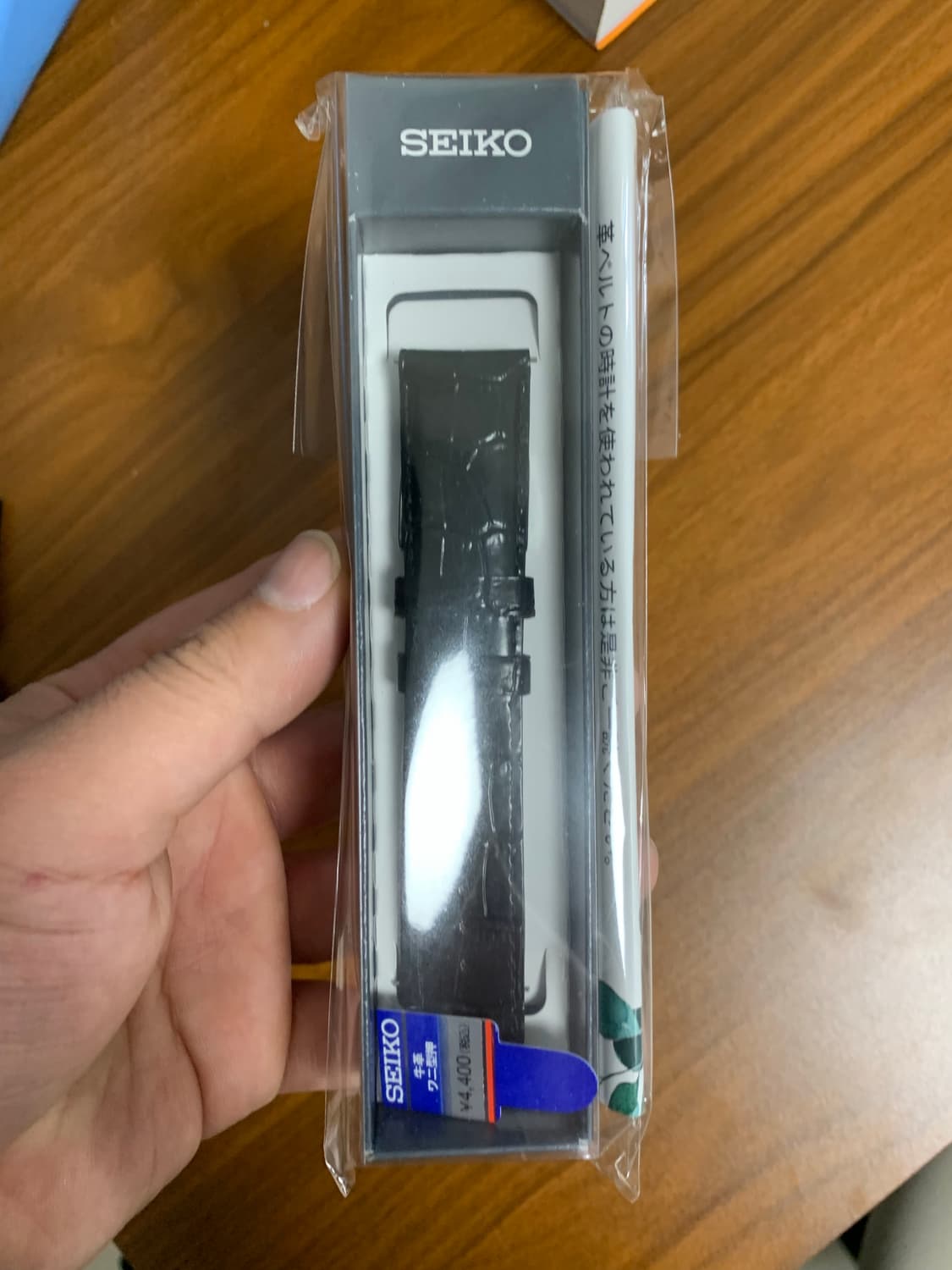 세이코 가죽 밴드 20mm RS03C20BK 상품이미지2