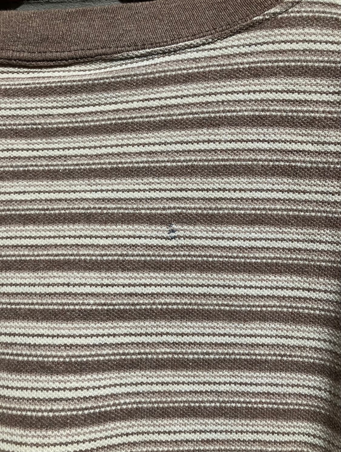 90s USA 빈티지 문아이즈 스트라이프 반팔 티셔츠 상품이미지7