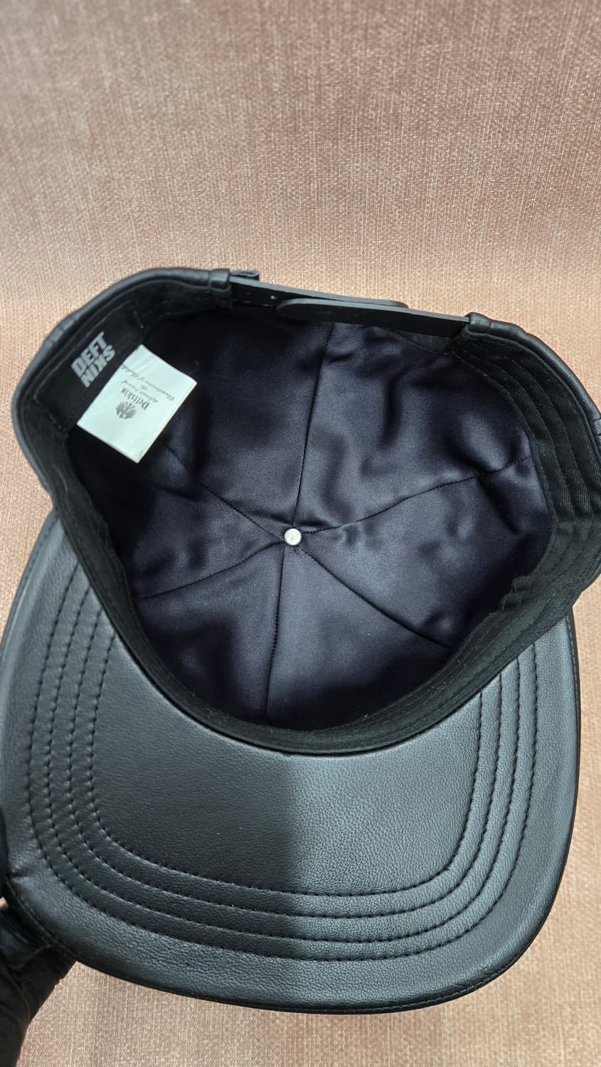데프트스킨 블랙레더 스냅백 프리싸이즈 상품이미지6