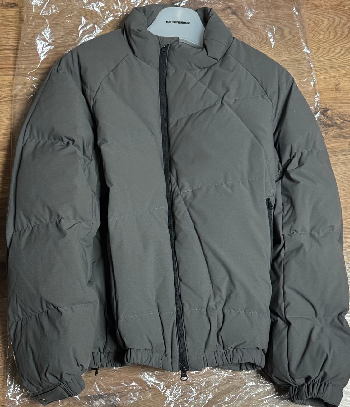 해칭룸 헤비 웹 구스 다운 패딩 메탈그레이 상품이미지2