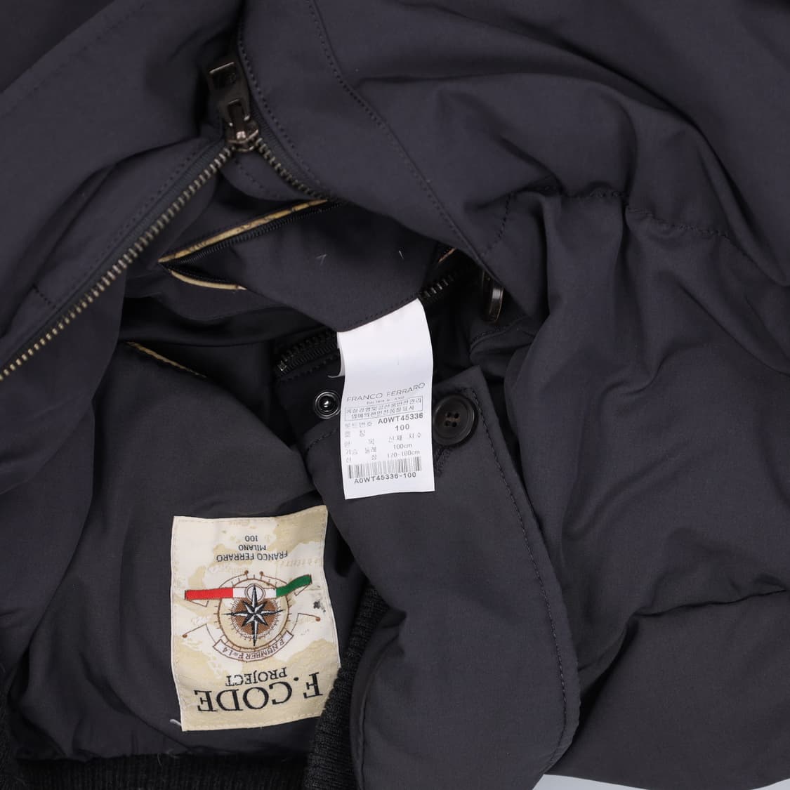 [100] 프랑코페라 구스다운 패딩점퍼 0116H1 상품이미지6