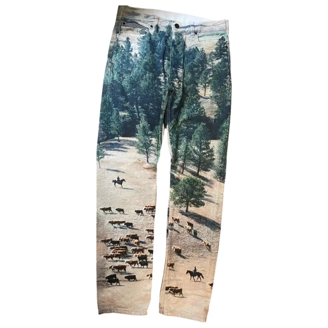 캘빈 클라인 18SS landscape printed denim 상품이미지3