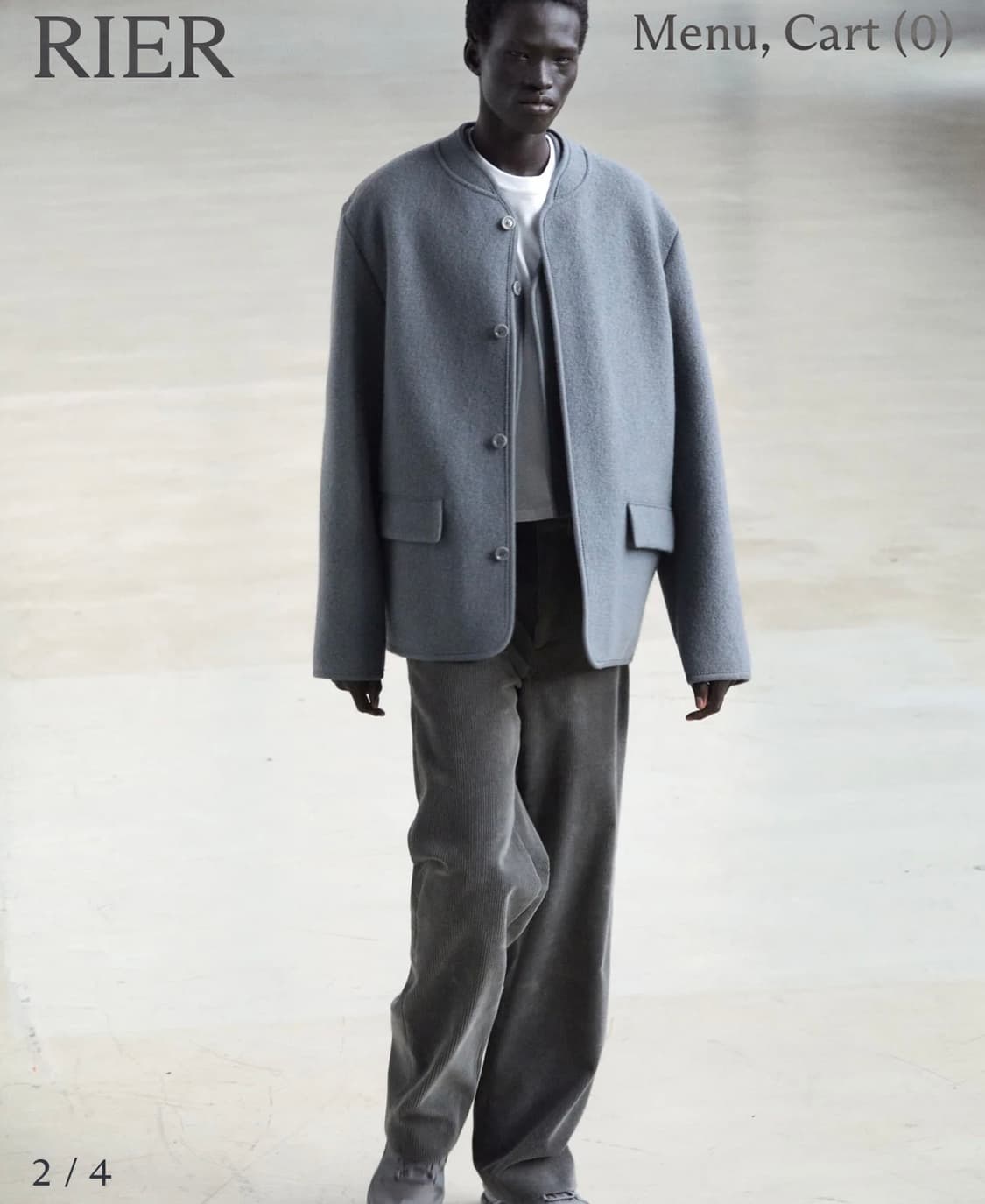 리에르 워커자켓 캐슬락 M 상품이미지2