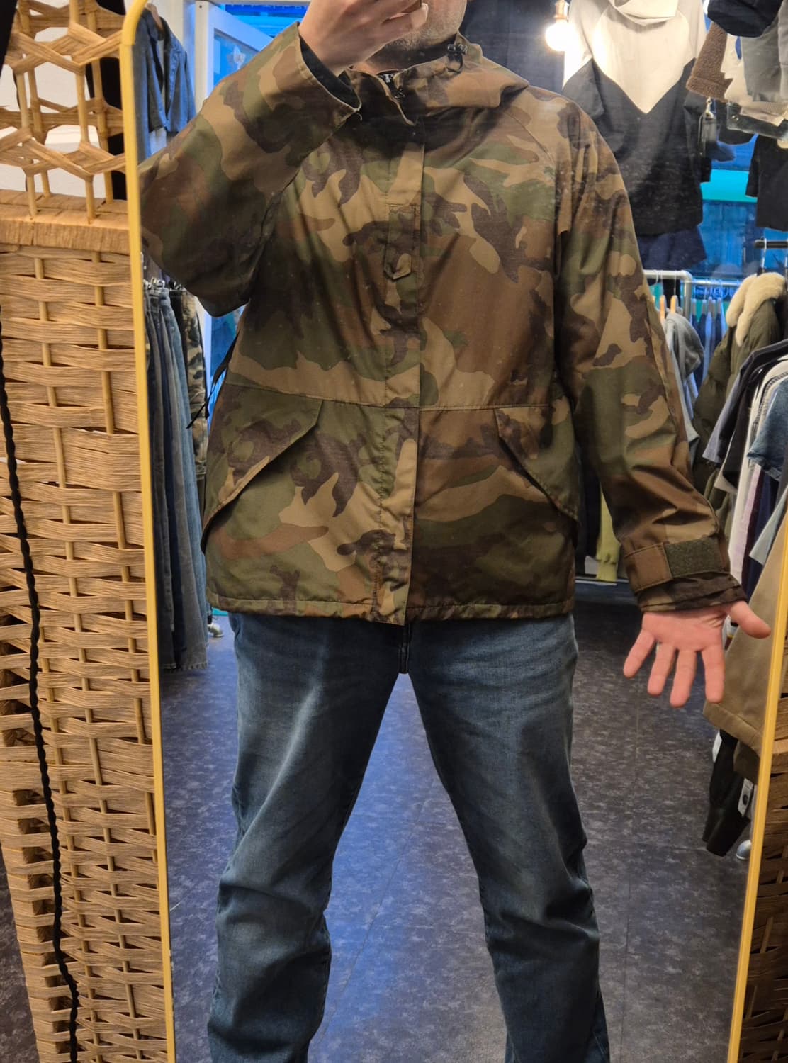 ZARA MAN 카모 파카 S사이즈 상품이미지7